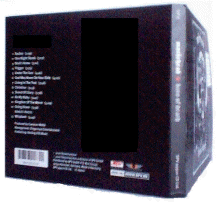 pochette de cd et dvd avec codes à barres